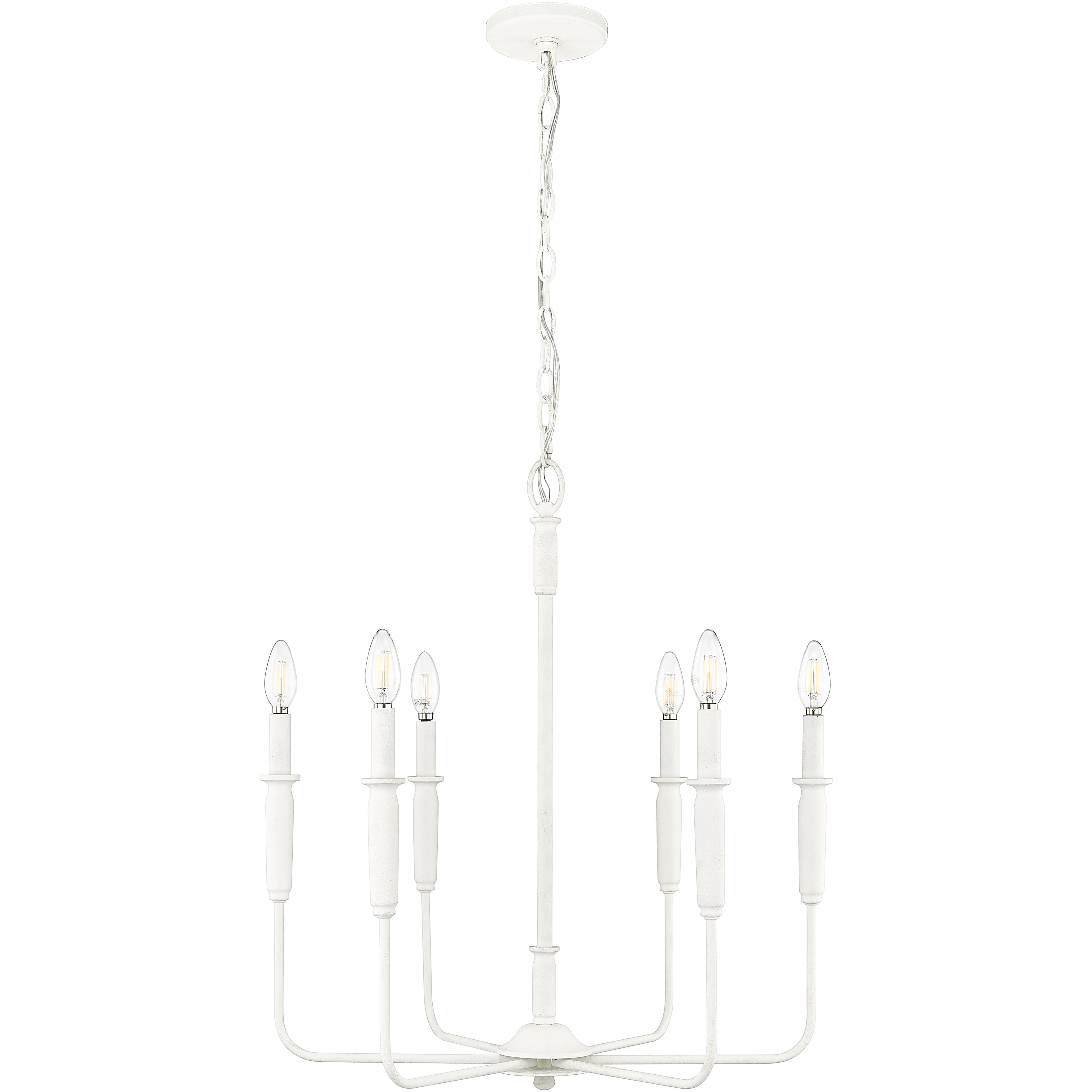 Savanne 6 Light 24.10 inch Chandelier
